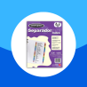 SEPARADOR BRISTOL WILSON JONES ALBATECIO A-Z CEJA MULTICOLOR PLASTIFICADA